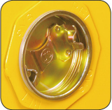 Fireproofing ventilation hole